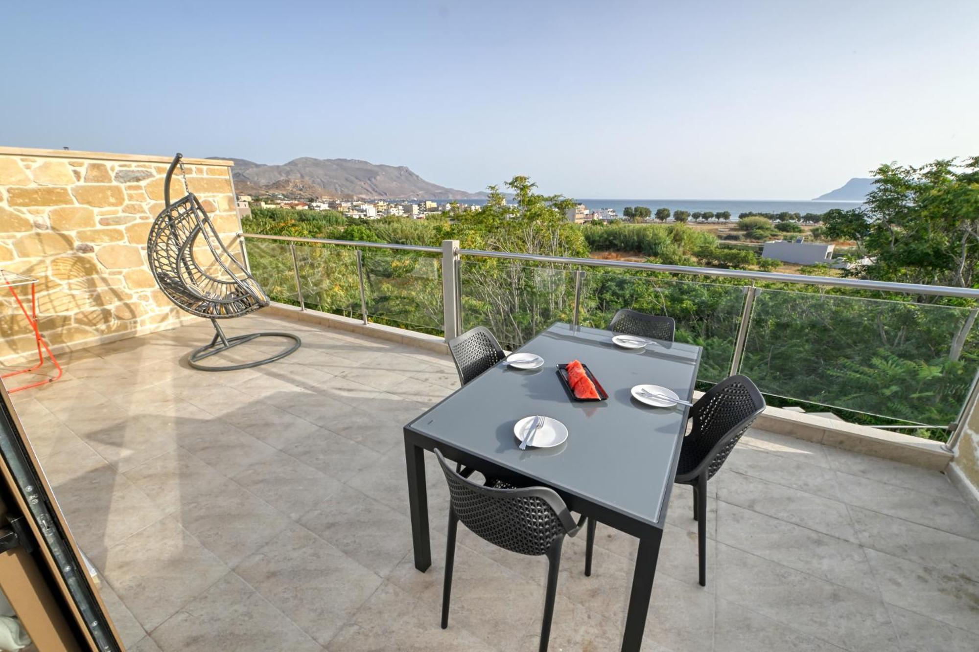 Apartamento Eagle Bay Loft Kíssamos Exterior foto