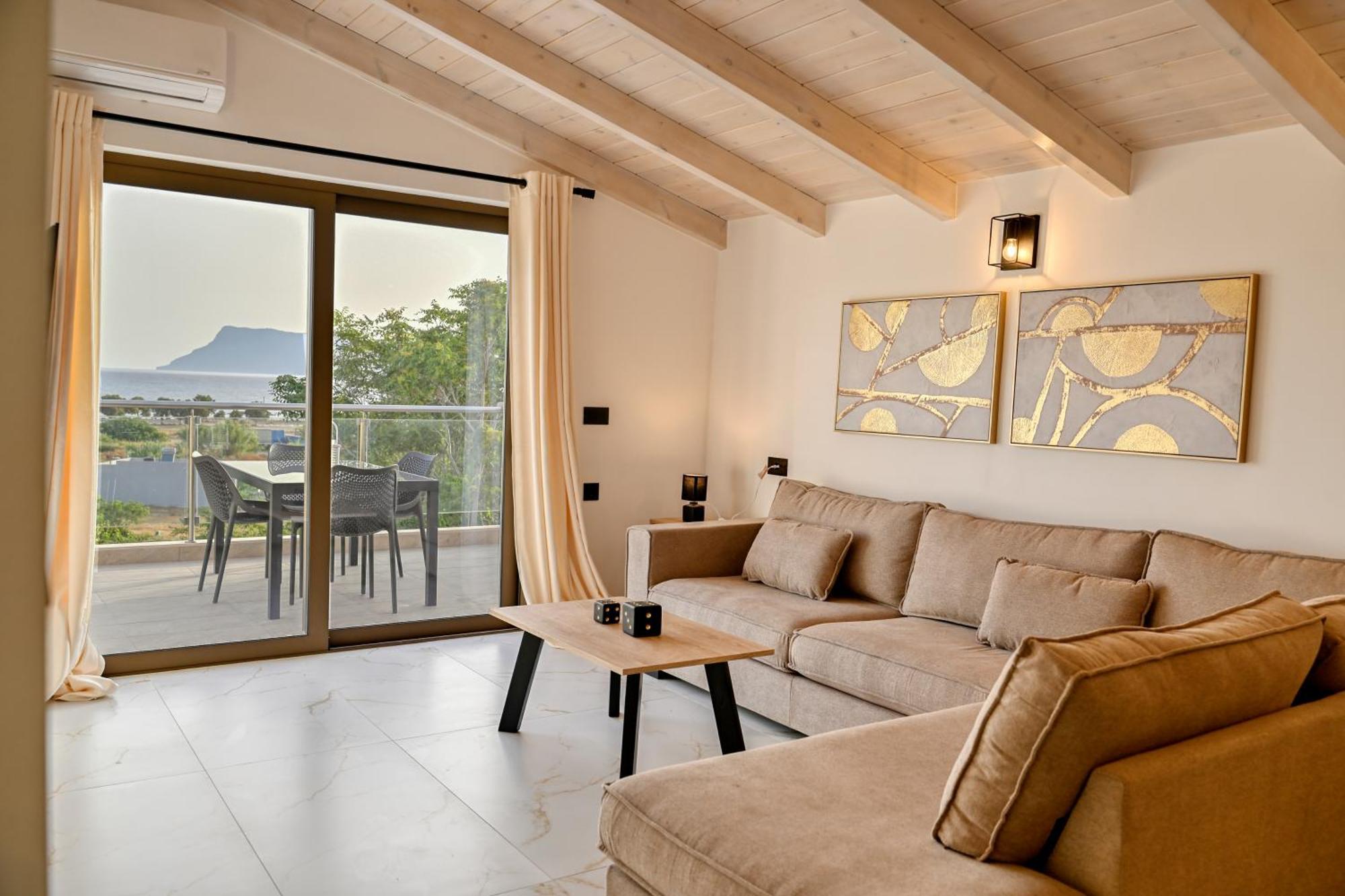 Apartamento Eagle Bay Loft Kíssamos Exterior foto