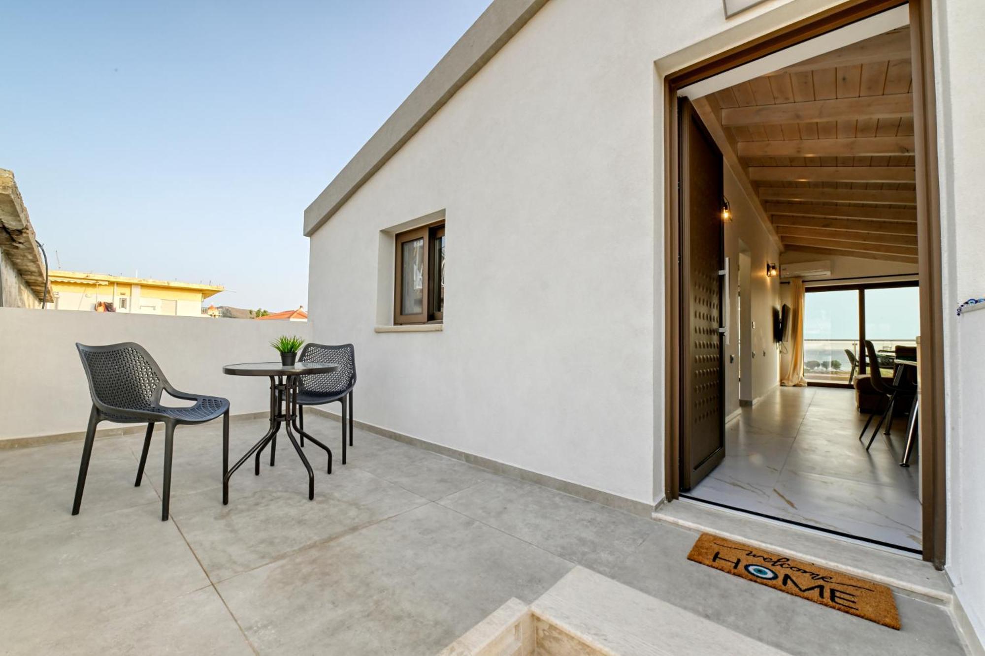 Apartamento Eagle Bay Loft Kíssamos Exterior foto